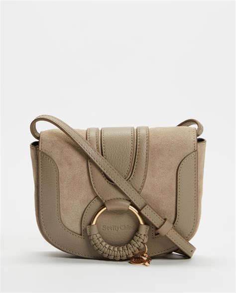 See By Chloe Hana Mini Crossbody Bag in Motty Grey 